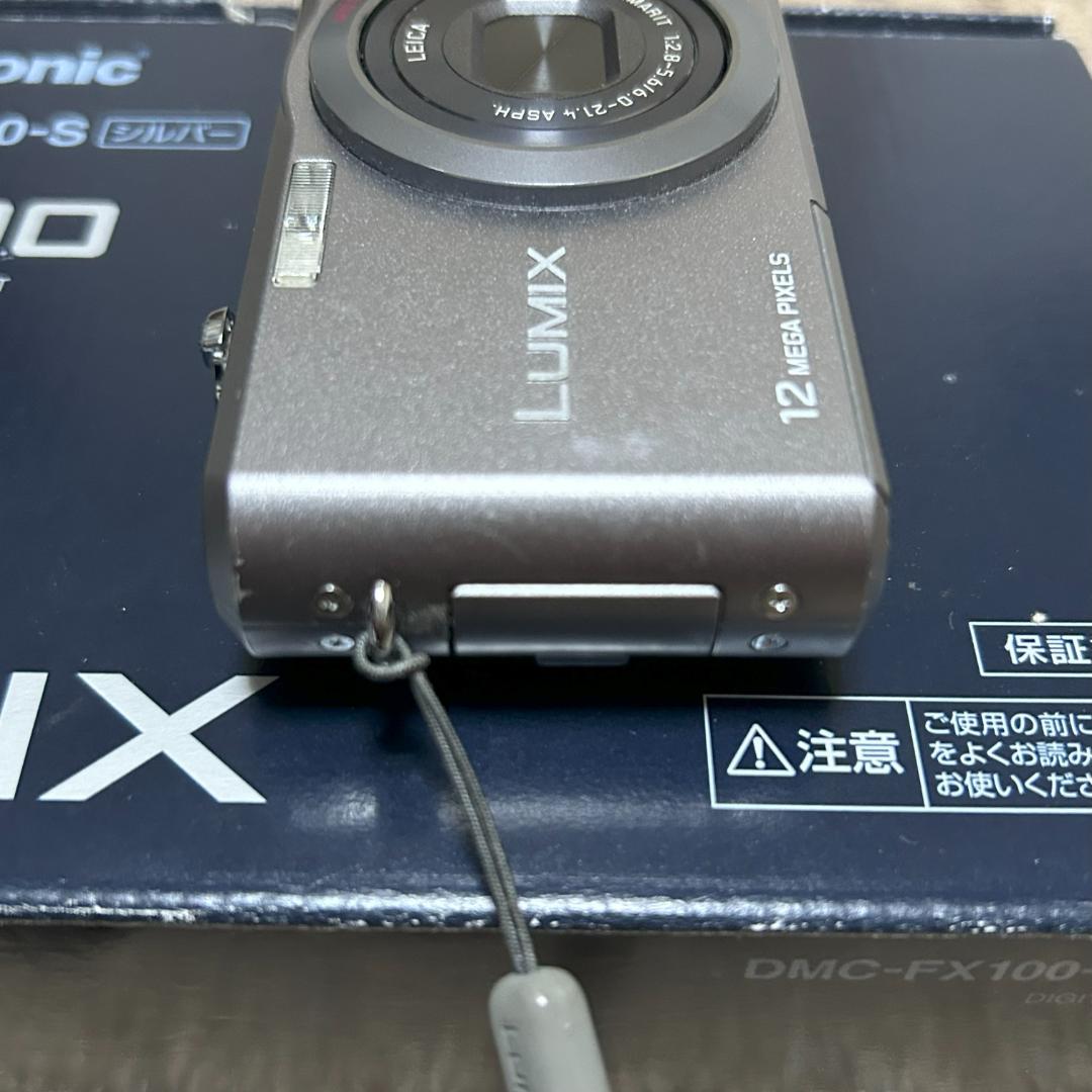 Panasonic DMC-FX100-S コンパクトデジタルカメラ