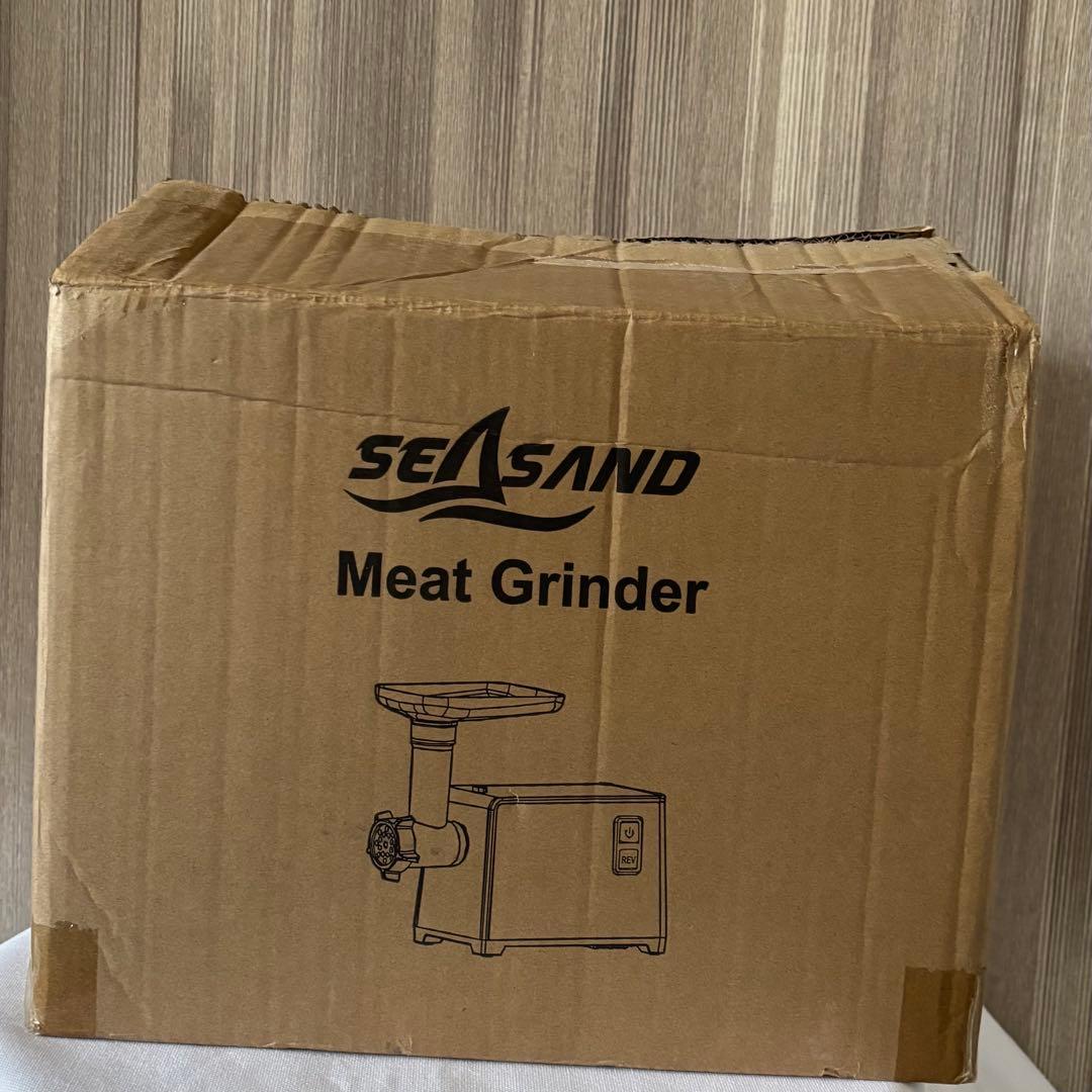 な*ん様 【訳あり未使用品】電動ミートグラインダー 肉挽き器 [100V 500