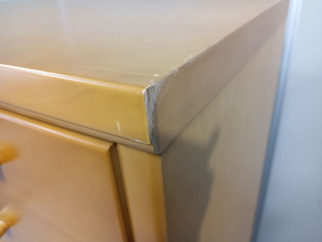 府中家具 SDシリーズ 桜 ハイチェスト 7段 箪笥 2001年製