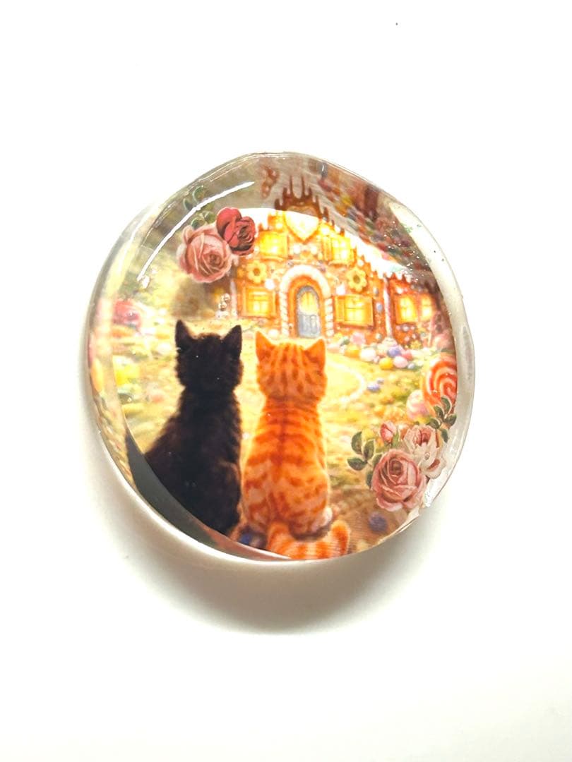 新作☆レジンヘアゴム　お菓子の家♡ヘンデルとグレーテル