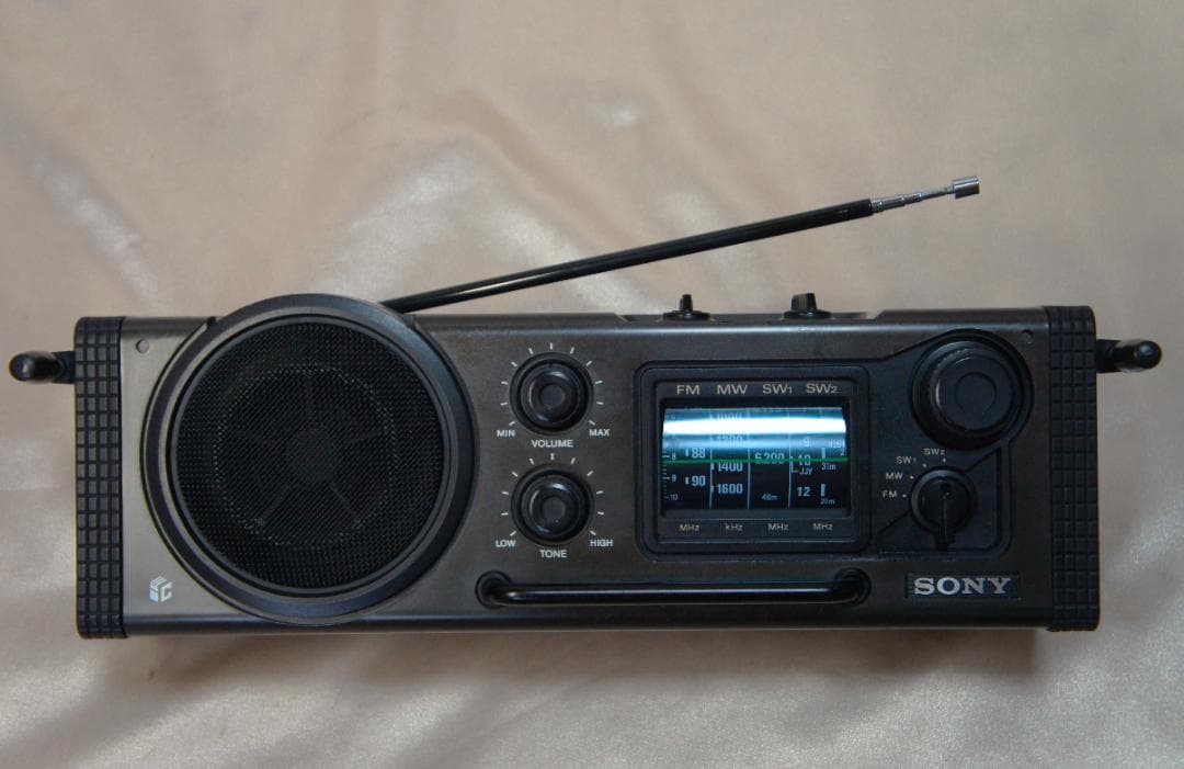 ☆綺麗☆動作品☆スカイセンサー☆ソニーSONY☆ICF-6000☆BCLラジオ