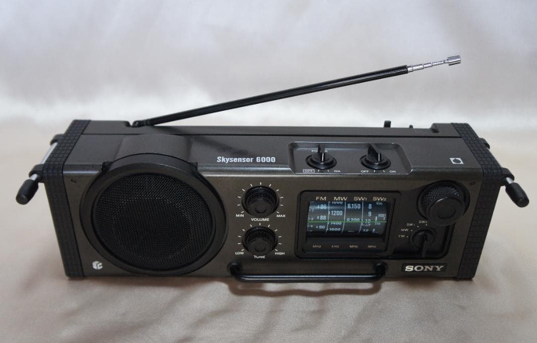☆綺麗☆動作品☆スカイセンサー☆ソニーSONY☆ICF-6000☆BCLラジオ