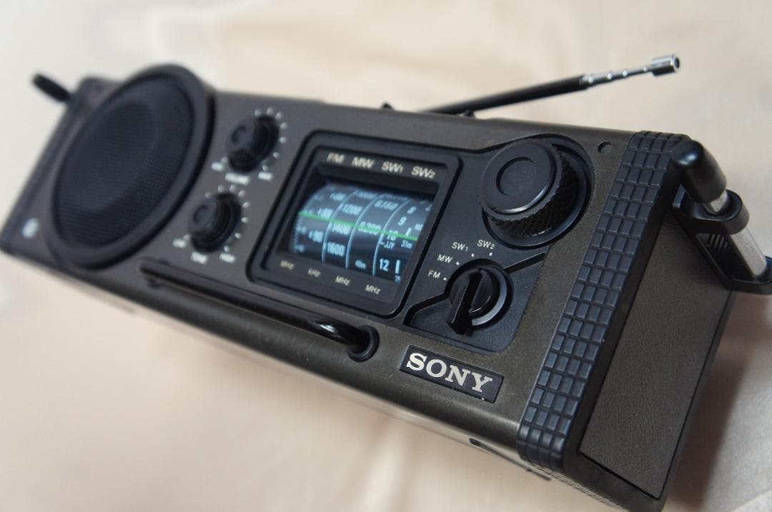 ☆綺麗☆動作品☆スカイセンサー☆ソニーSONY☆ICF-6000☆BCLラジオ