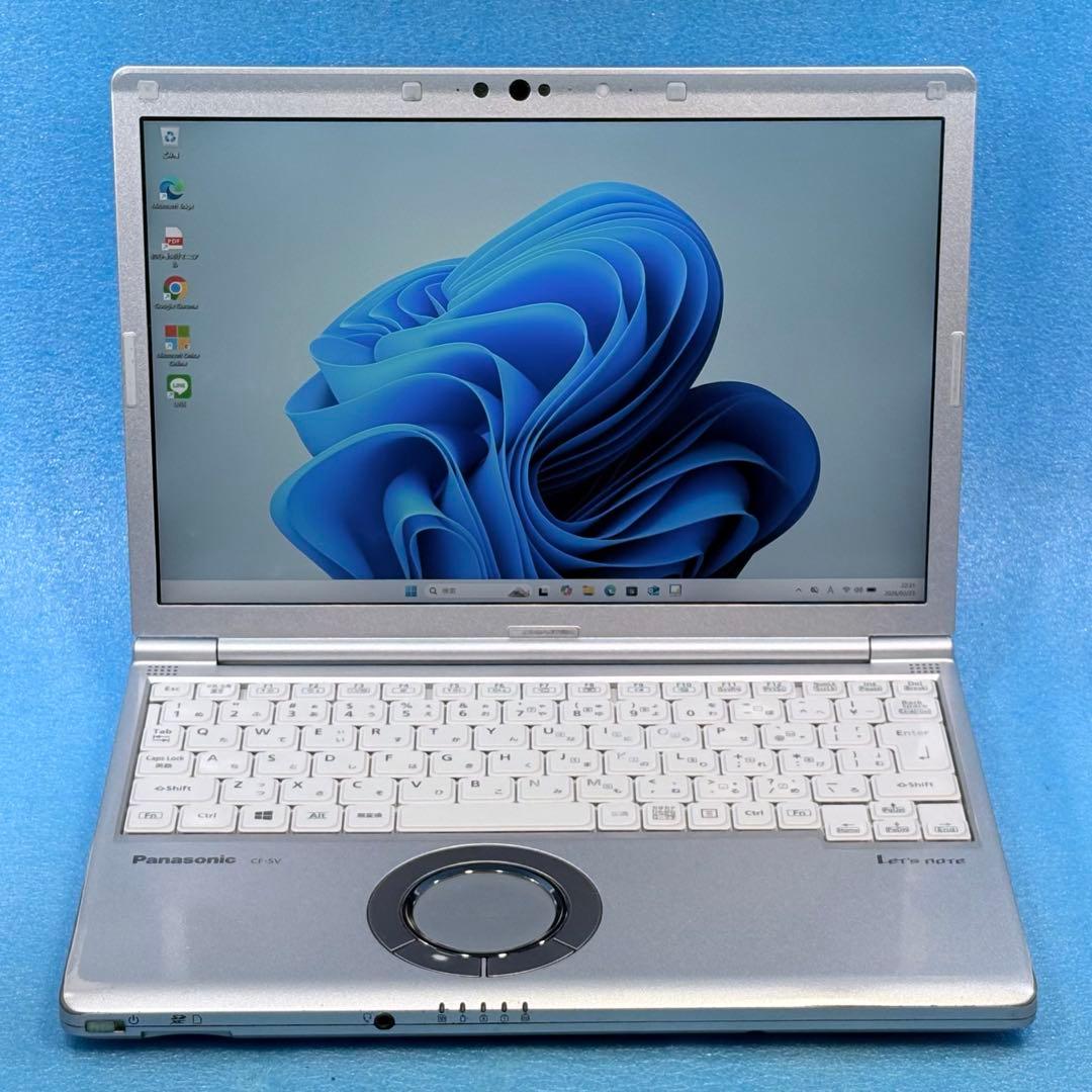 【軽量910g✨特価品】ノートパソコン レッツノート、初心者マニュアル付