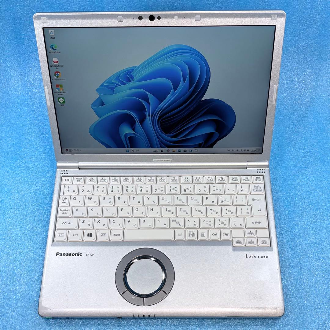 【軽量910g✨特価品】ノートパソコン レッツノート、初心者マニュアル付