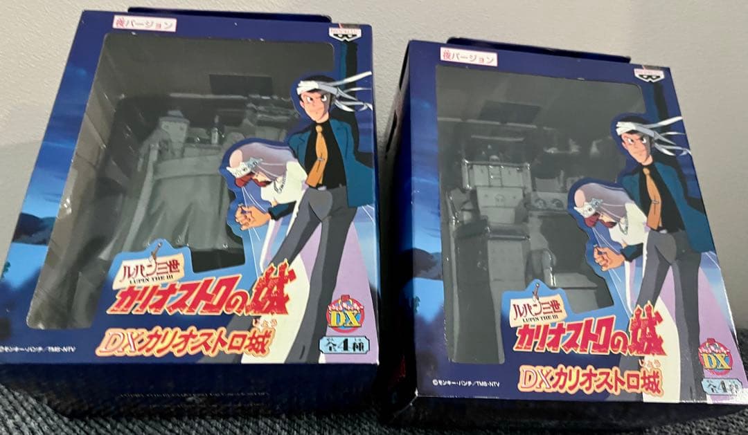 新品・未開封　ルパン三世 DXカリオストロ城 全4種（昼・夜）コンプリートセット