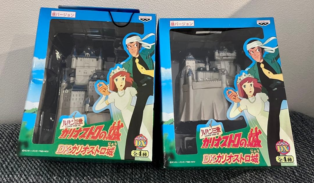 新品・未開封　ルパン三世 DXカリオストロ城 全4種（昼・夜）コンプリートセット