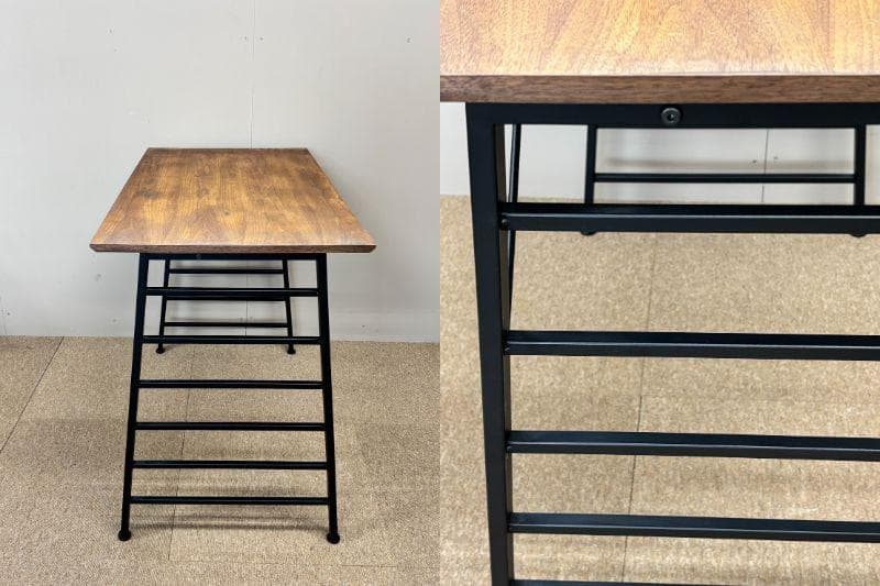 デスク / 勉強机 / 木目調 / 引き出し付 / ワークデスク / PCデスク