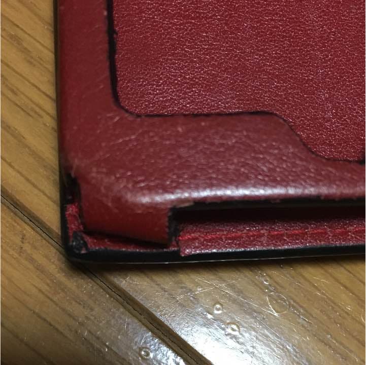 VALENTINO iPhone5 SE ケース ワインレッド