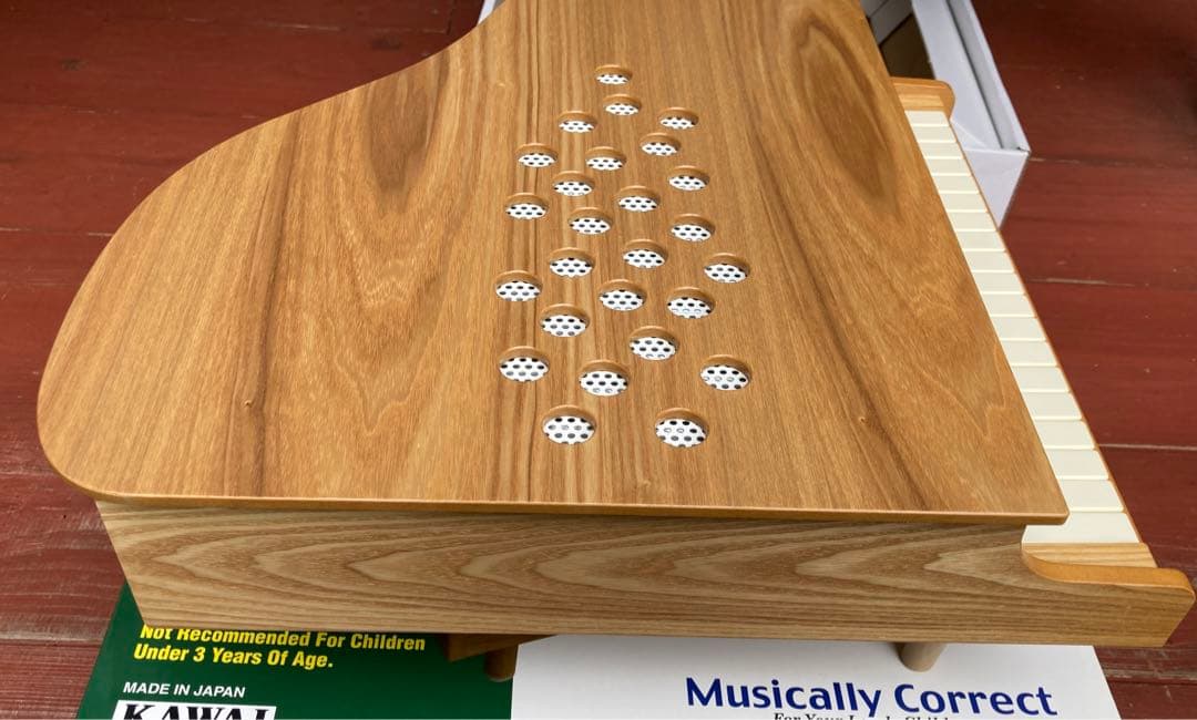 KAWAI ミニピアノ P-32 木目調