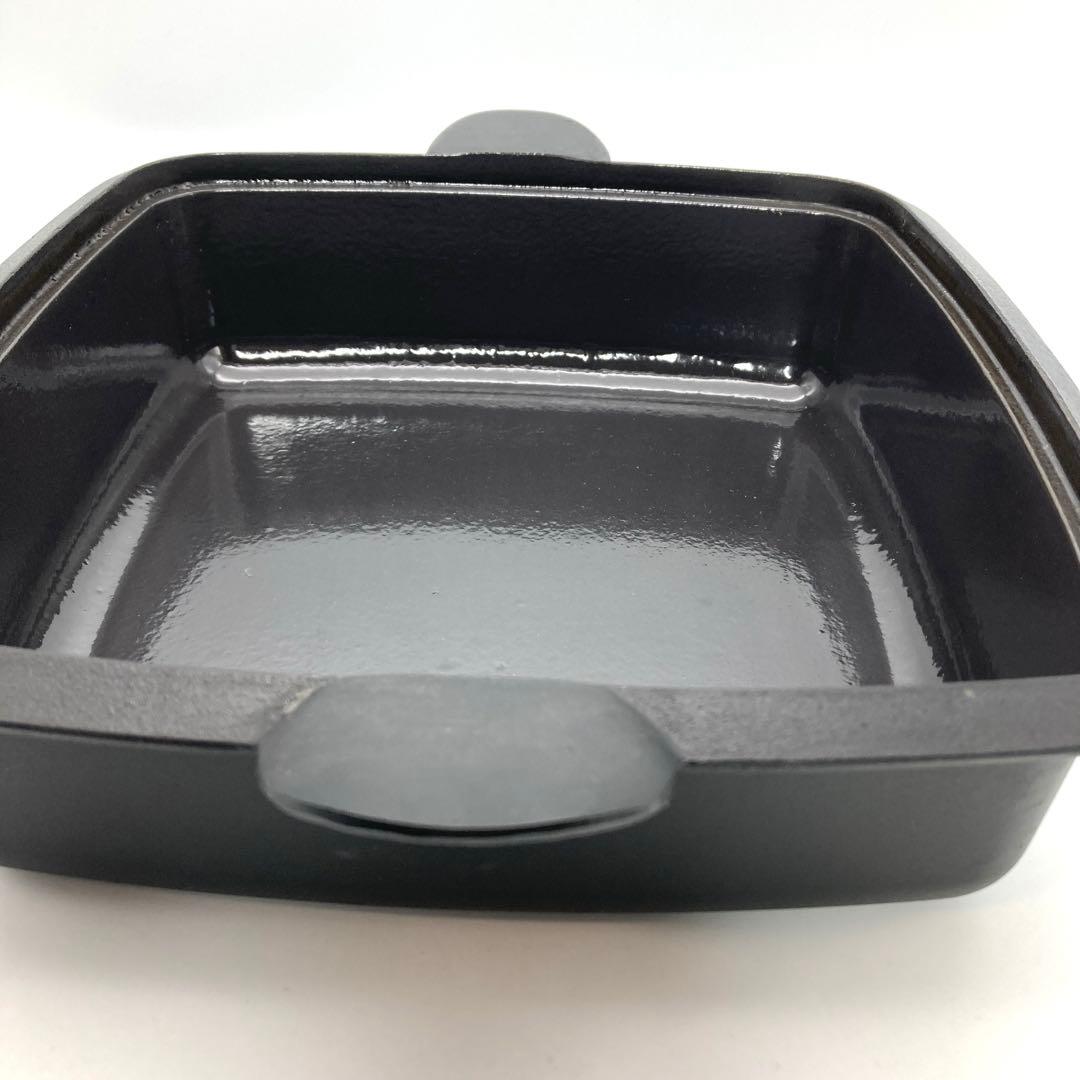 南部鉄器 岩鋳 おでん鍋 蓋あり　サイズ25×25 （内側ホーロー加工)