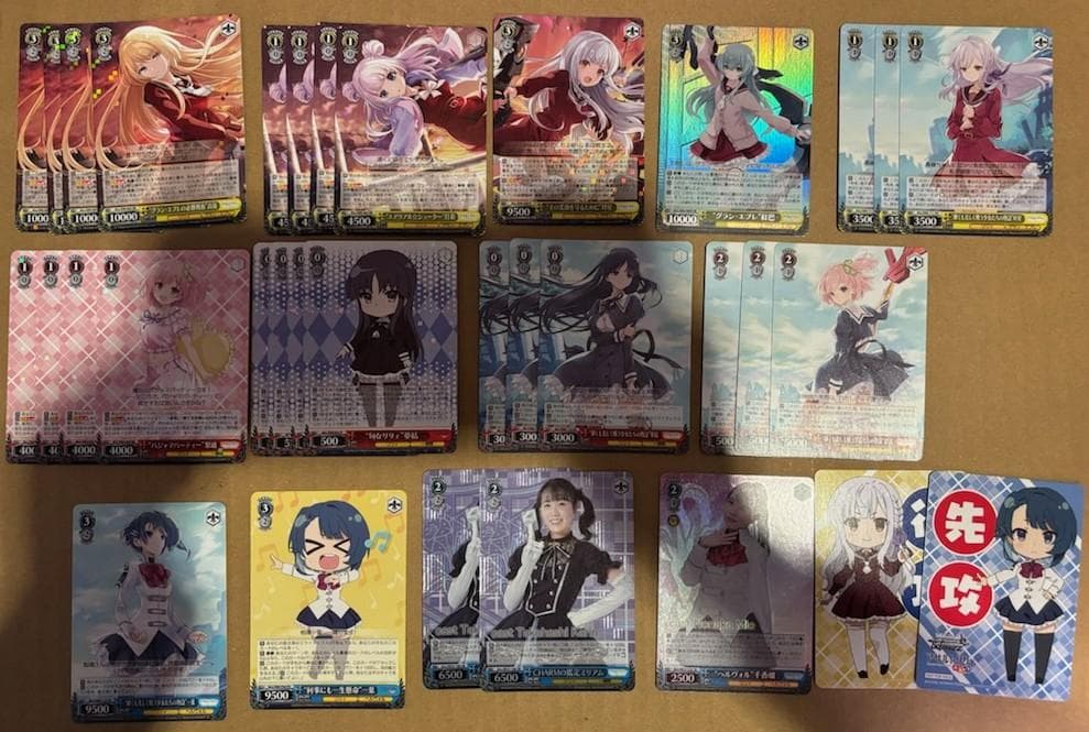 WS　アサルトリリィ　RR/R/SR/PR　などまとめ売り