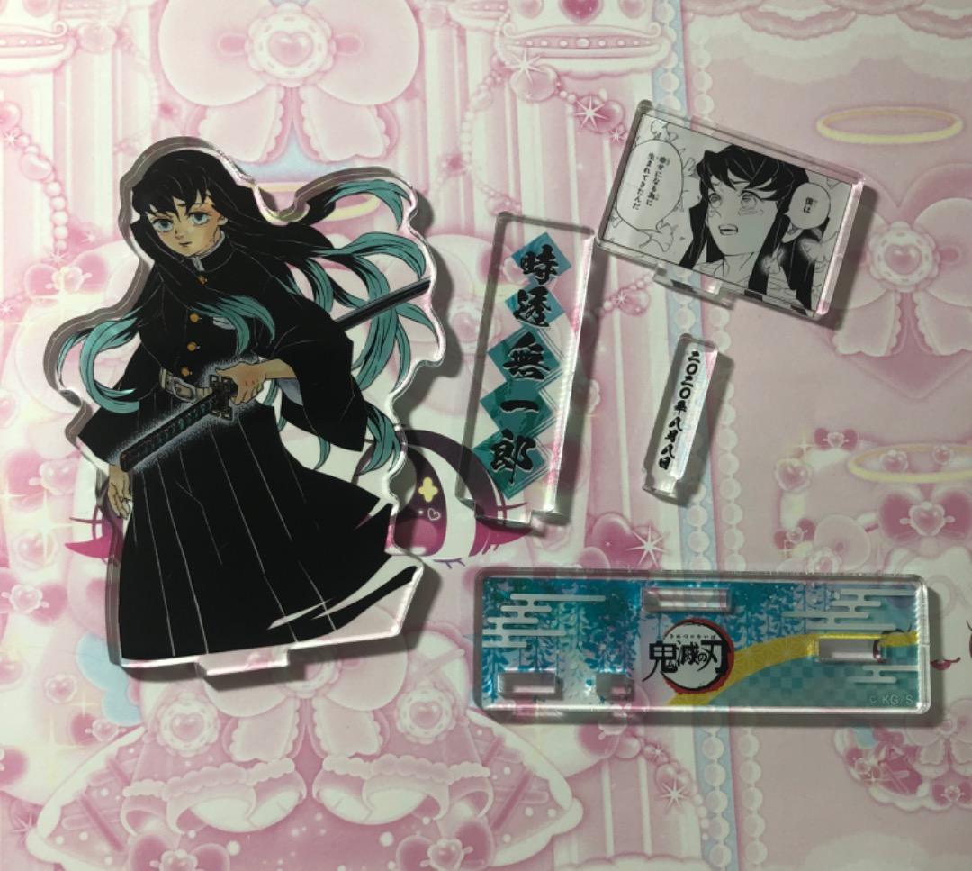 鬼滅の刃　時透無一郎　アクスタ　缶バッジ　キーホルダー　ジオラマ　無限城編　原作