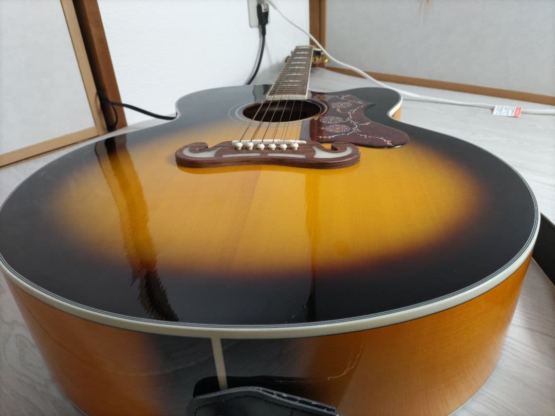 美品 Epiphone J-200EC Studio