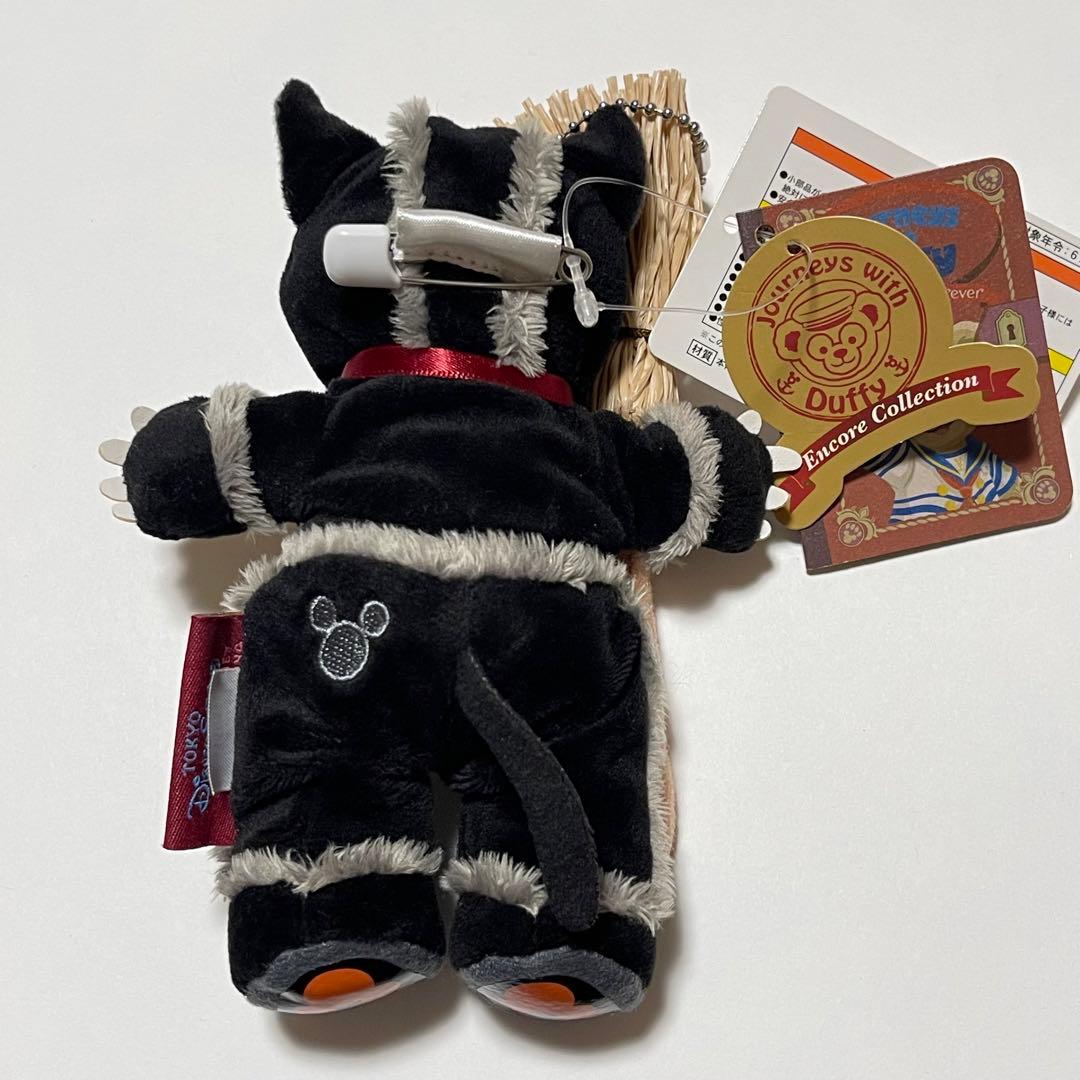 ダッフィー ぬいぐるみバッジ 復刻版 アンコールコレクション 黒猫 ぬいば