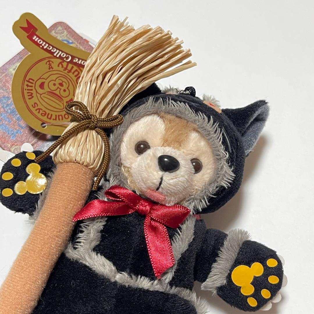 ダッフィー ぬいぐるみバッジ 復刻版 アンコールコレクション 黒猫 ぬいば