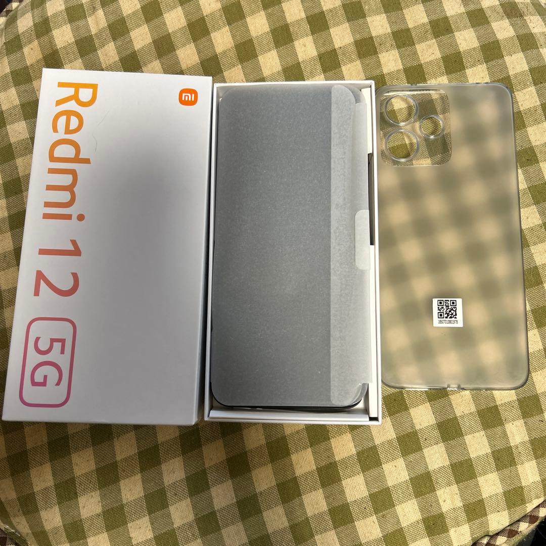 Xiaomi Redmi 12 5G 本体 + クリアケース