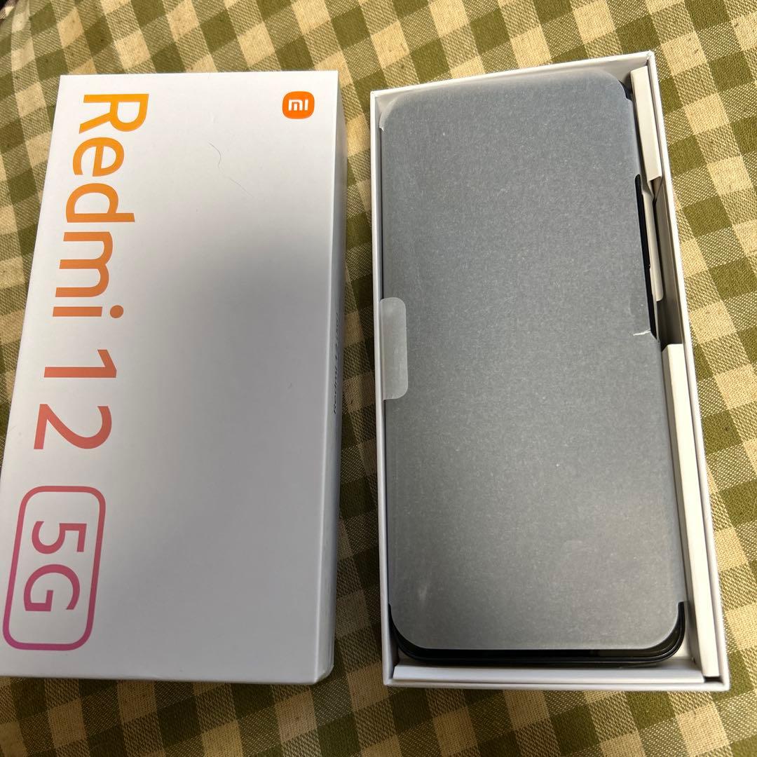 Xiaomi Redmi 12 5G 本体 + クリアケース