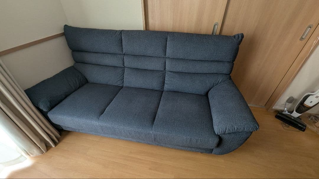 東京インテリア 3人掛ソファ シアン