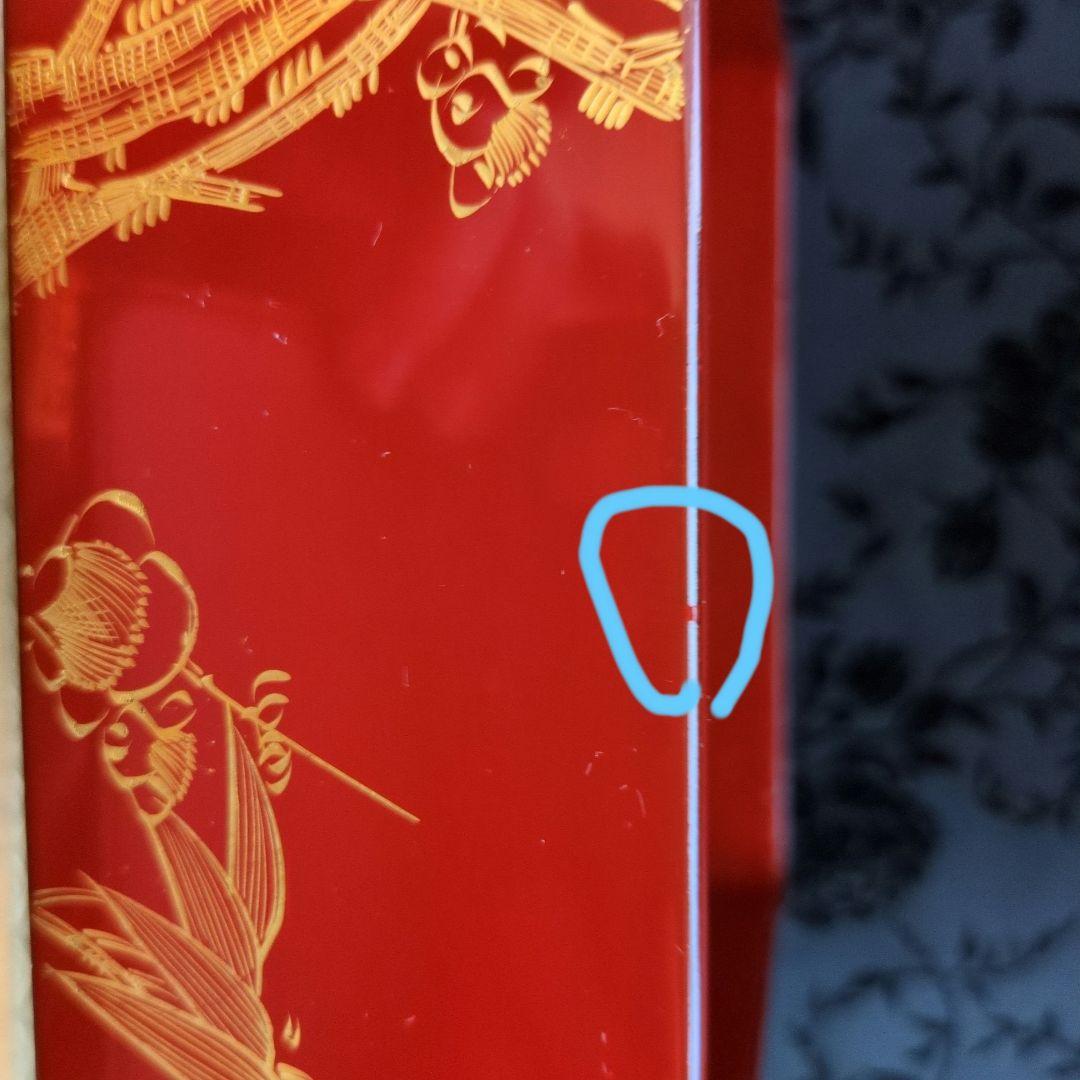 漆器製金色花柄5段重箱