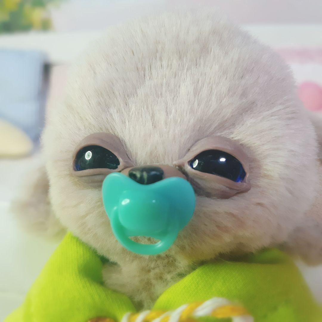 チワボボちゃん ♡　おしゃぶり付き　アートドール　ぬいぐるみ