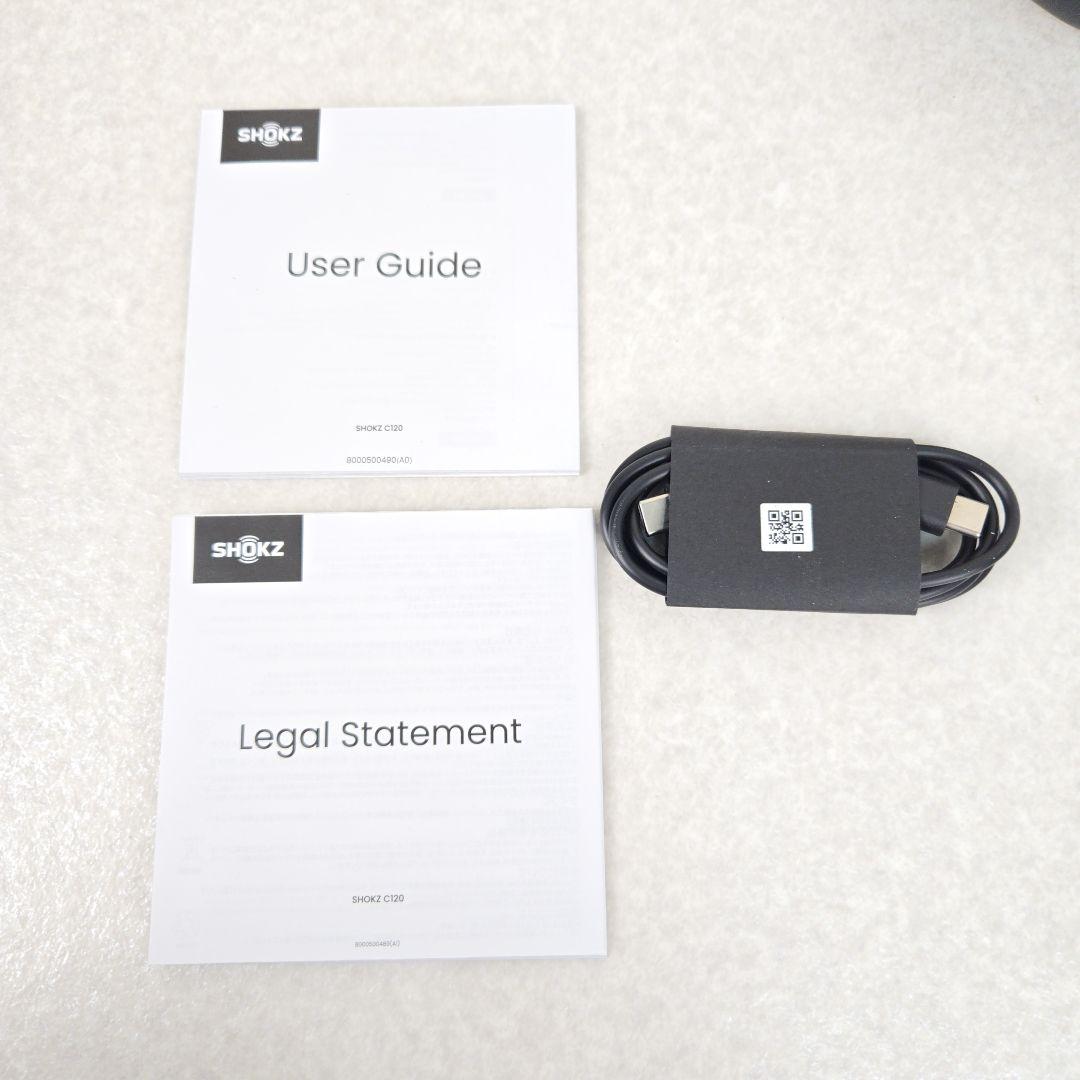 【美品】Shokz OpenComm2 骨伝導イヤホン 2025 Upgrade