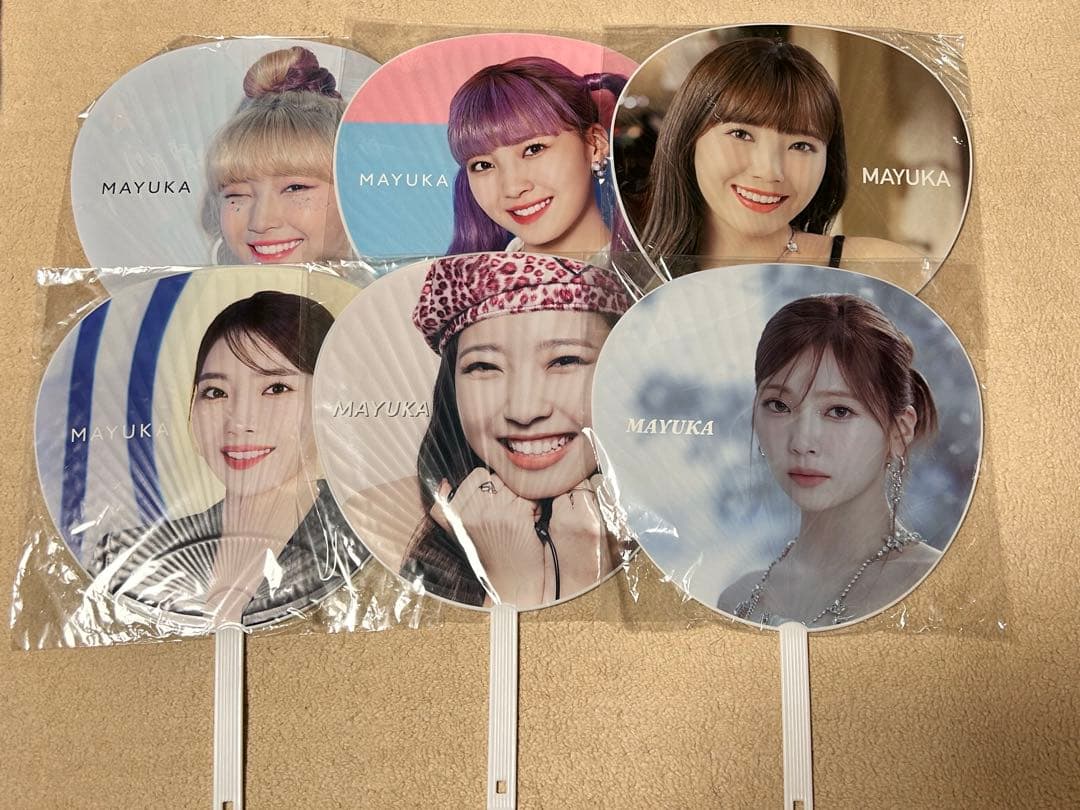 NiziU ペンライト マユカ うちわカバー