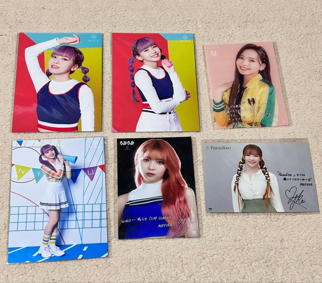 NiziU ペンライト マユカ うちわカバー