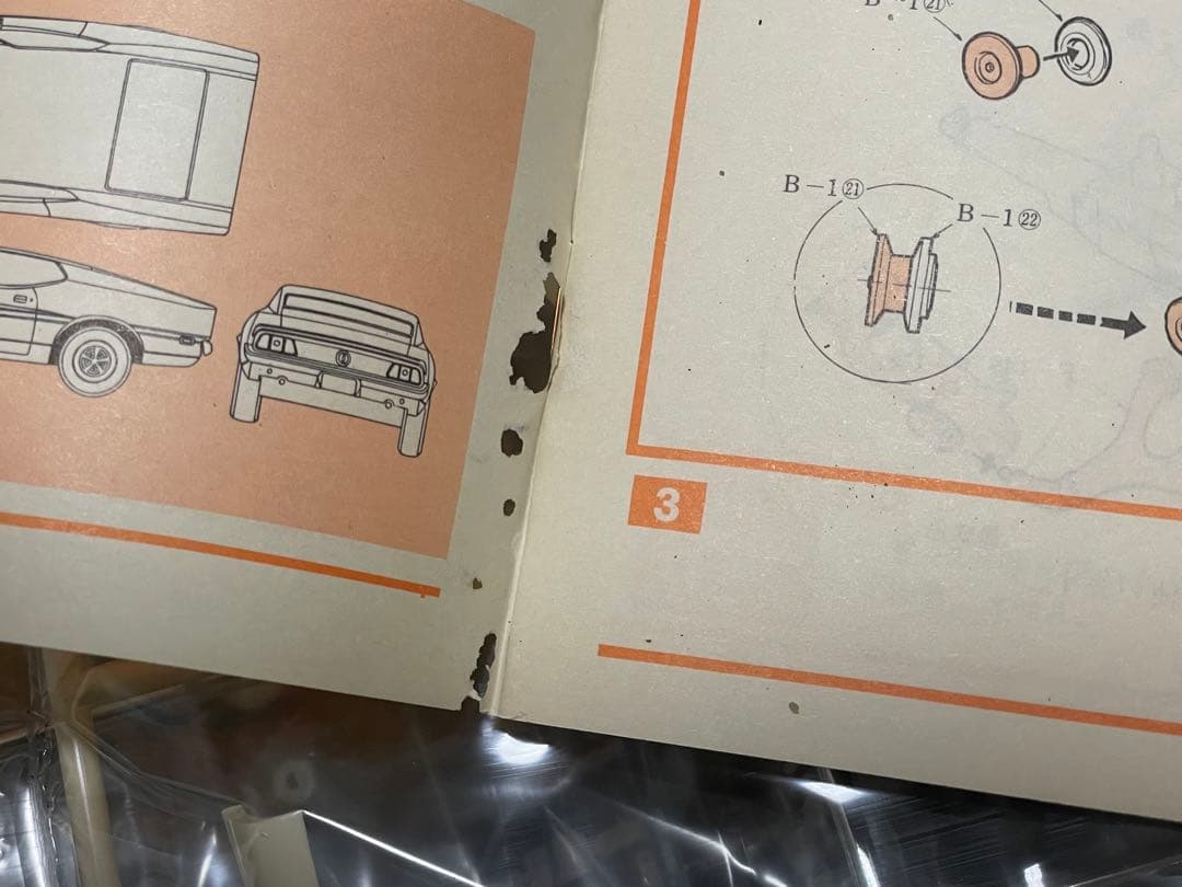 希少　レトロ　OTAKI　1/12　ムスタングマッハ1