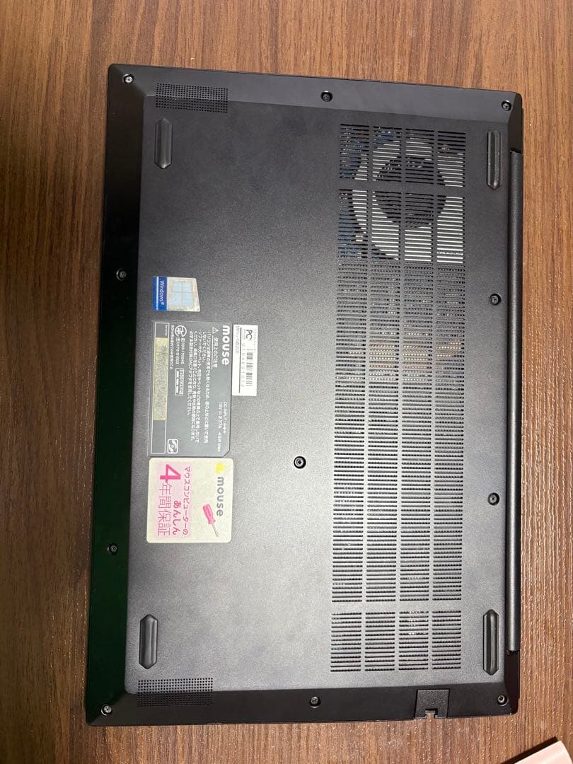 mouse ノートパソコン MB-N520（充電器付き）