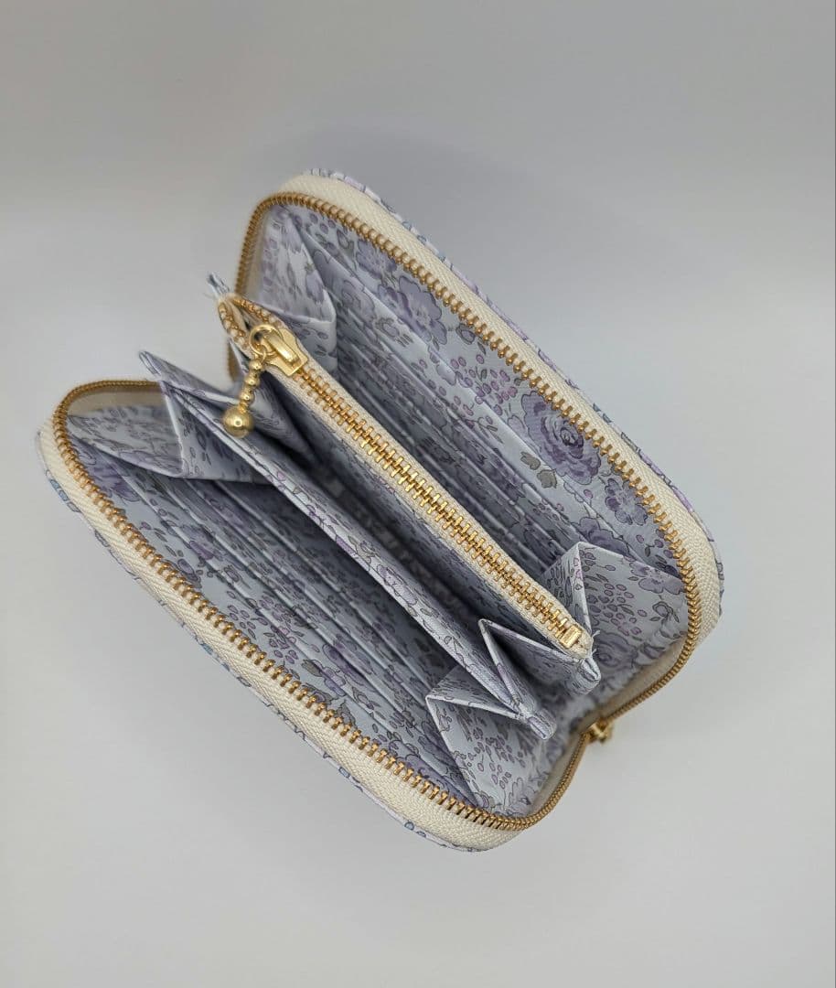 まぁちゃん様　ラウンドファスナー小財布　Ｌ字ファスナー小財布