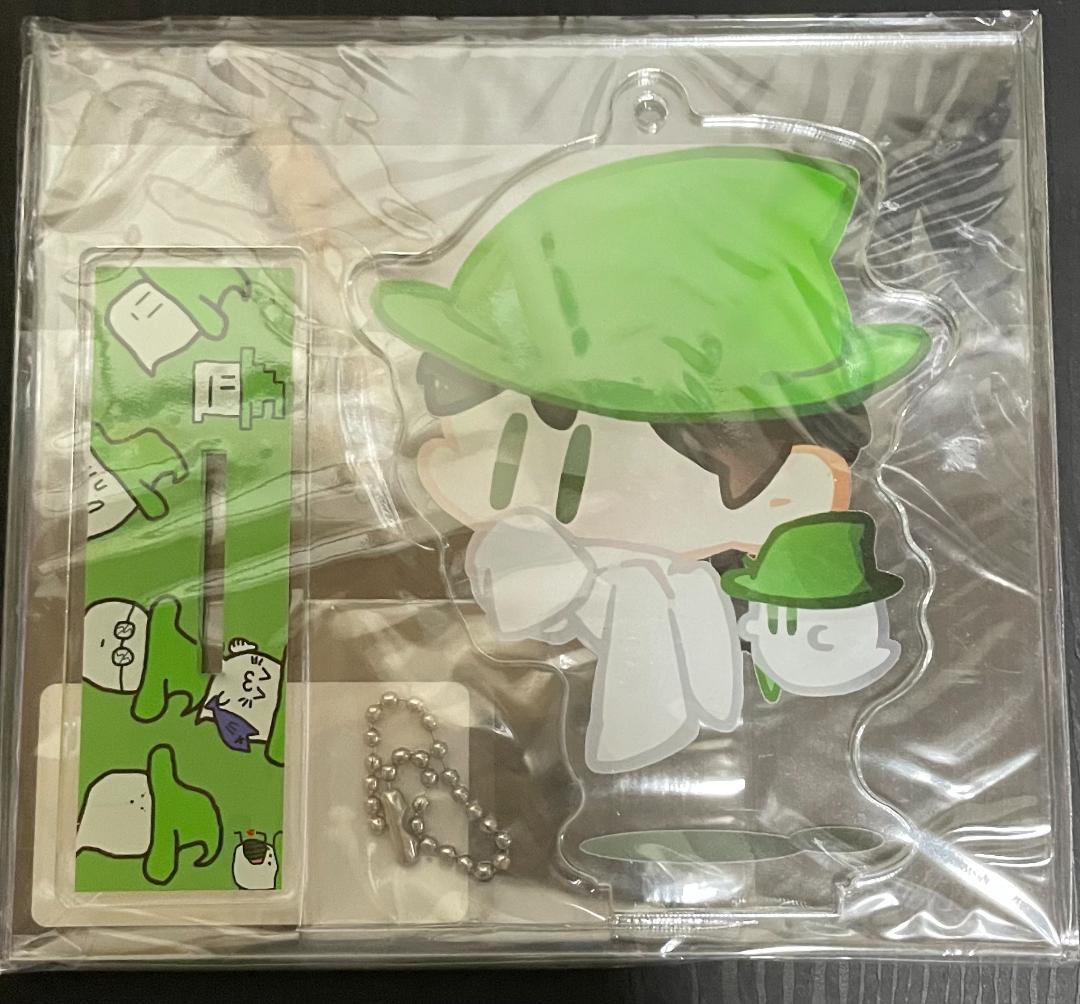 みどりくん 運営 みどりくんのアクスタ全4種、缶バッジセット