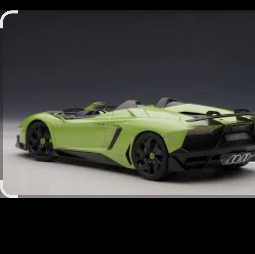 1/18 ミニカー オートアート ランボルギーニ アヴェンタドール J グリーン