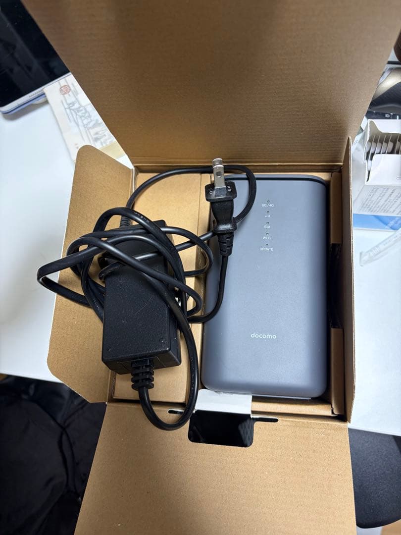 docomo HR02 モバイルルーター 5G