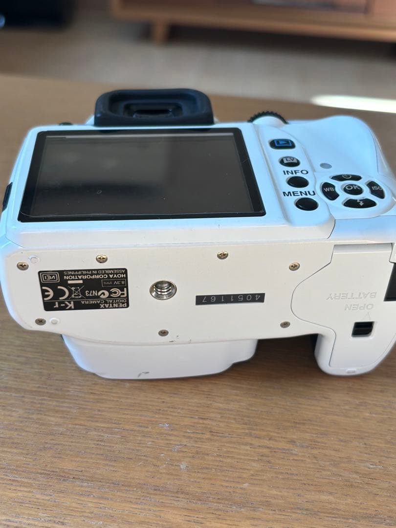 PENTAX K-r ホワイト デジタル一眼レフカメラ