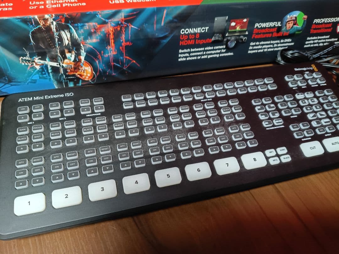 【最終値下】ATEM Mini Extreme ISO ライブストリーミング機器