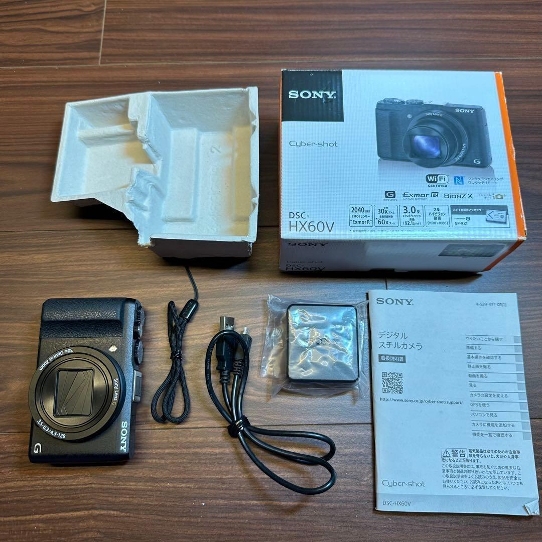 SONY Cyber-shot DSC-HX60V デジカメ ほぼ新品 4905