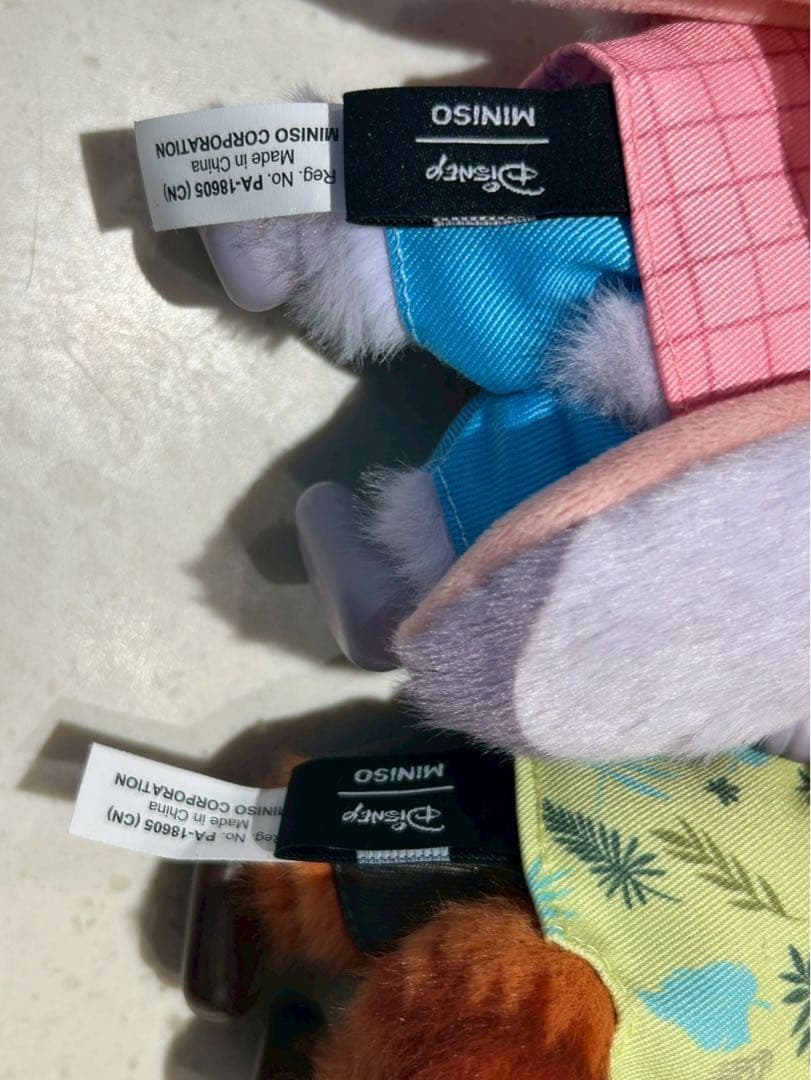 miniso ズートピア　ジュディ　ニック　キーホルダー　キーチェーン