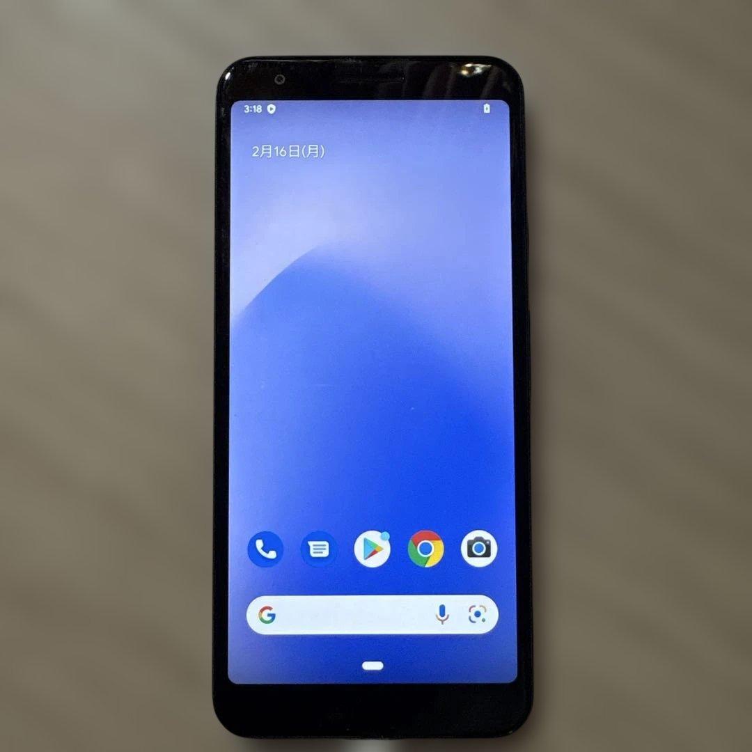 Google Pixel 3a ジャストブラック 64GB 美品