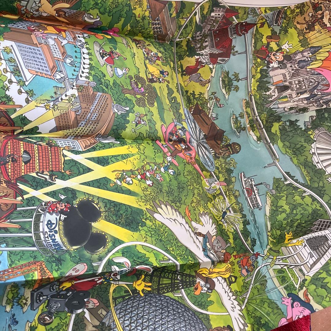 けんです。WDW Disneyパズル　マップ他