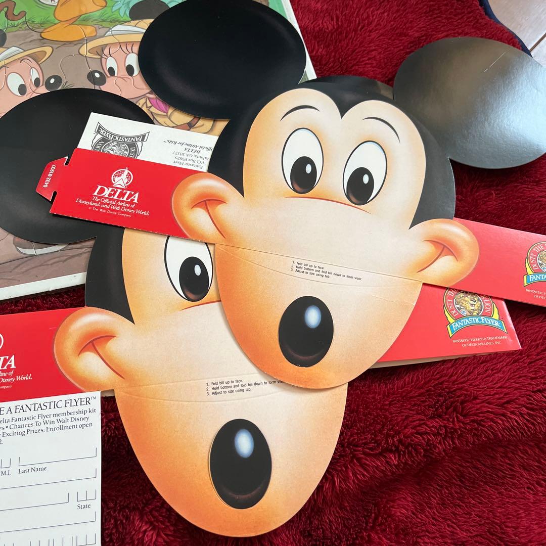 けんです。WDW Disneyパズル　マップ他