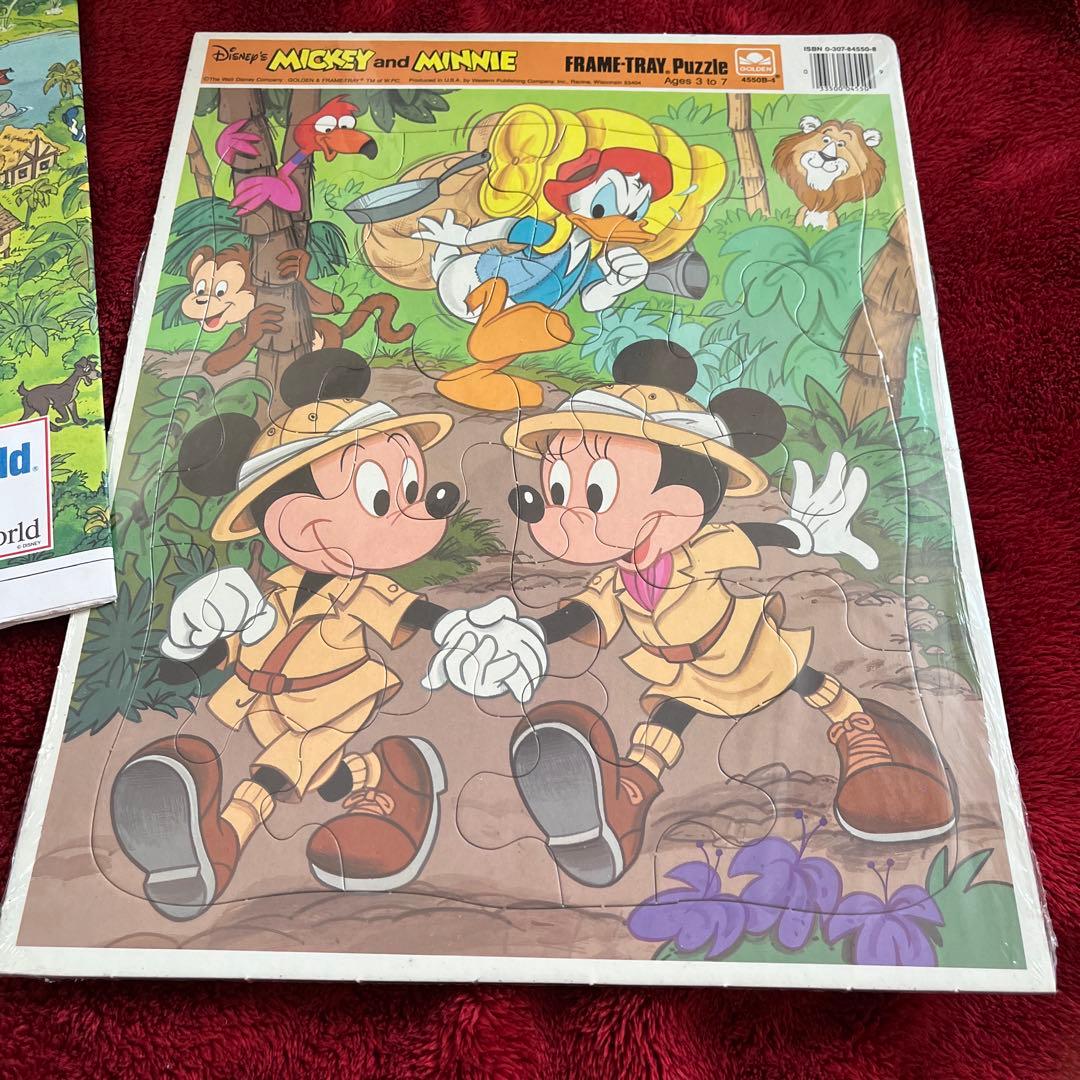 けんです。WDW Disneyパズル　マップ他