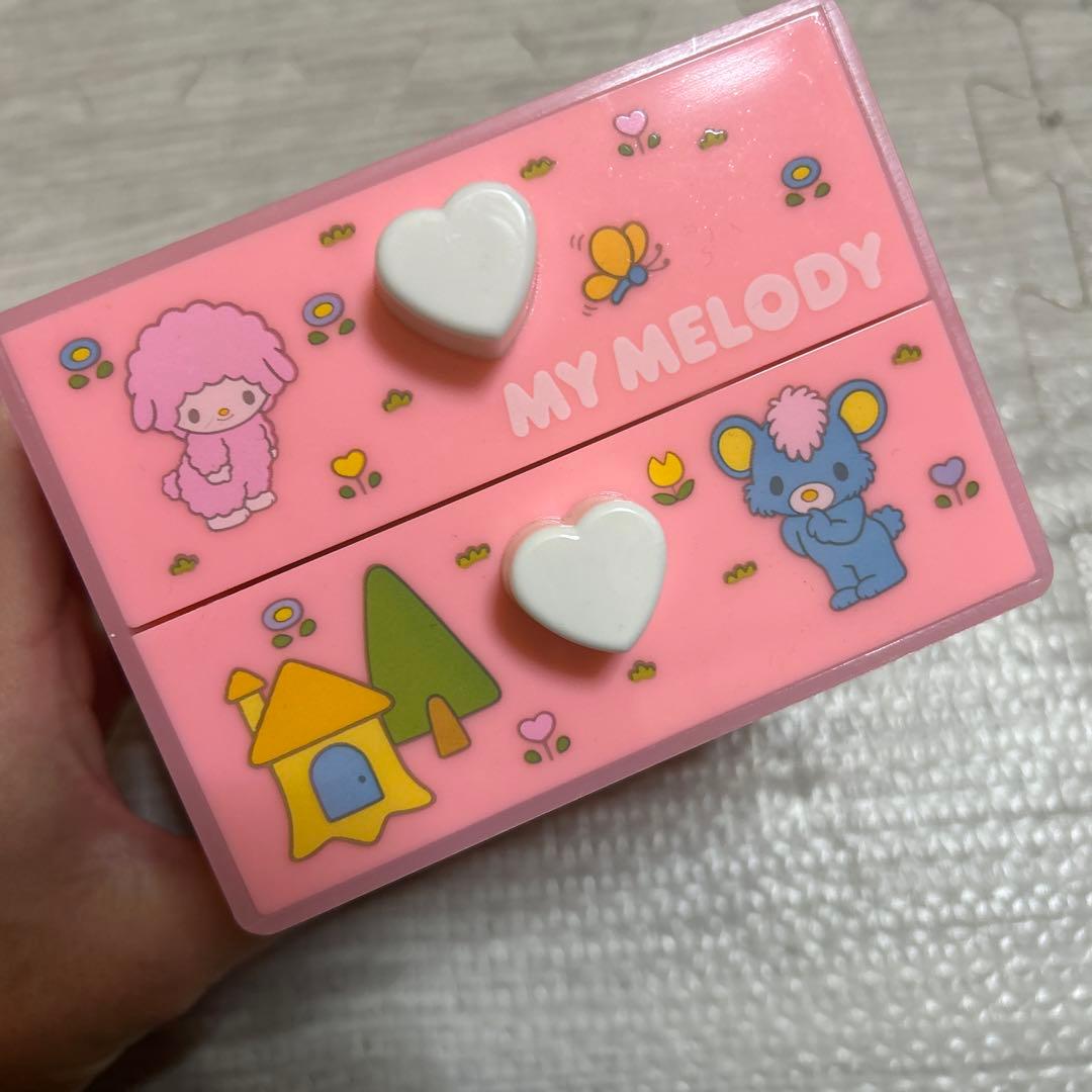 レトロ　マイメロディー　プラケース　サンリオ