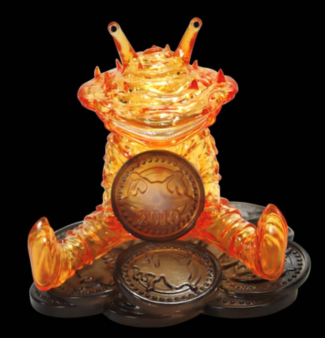 ウルトラ怪獣　ミドルサイズシリーズ　カネゴン　クリアオレンジ　イベント限定カラー