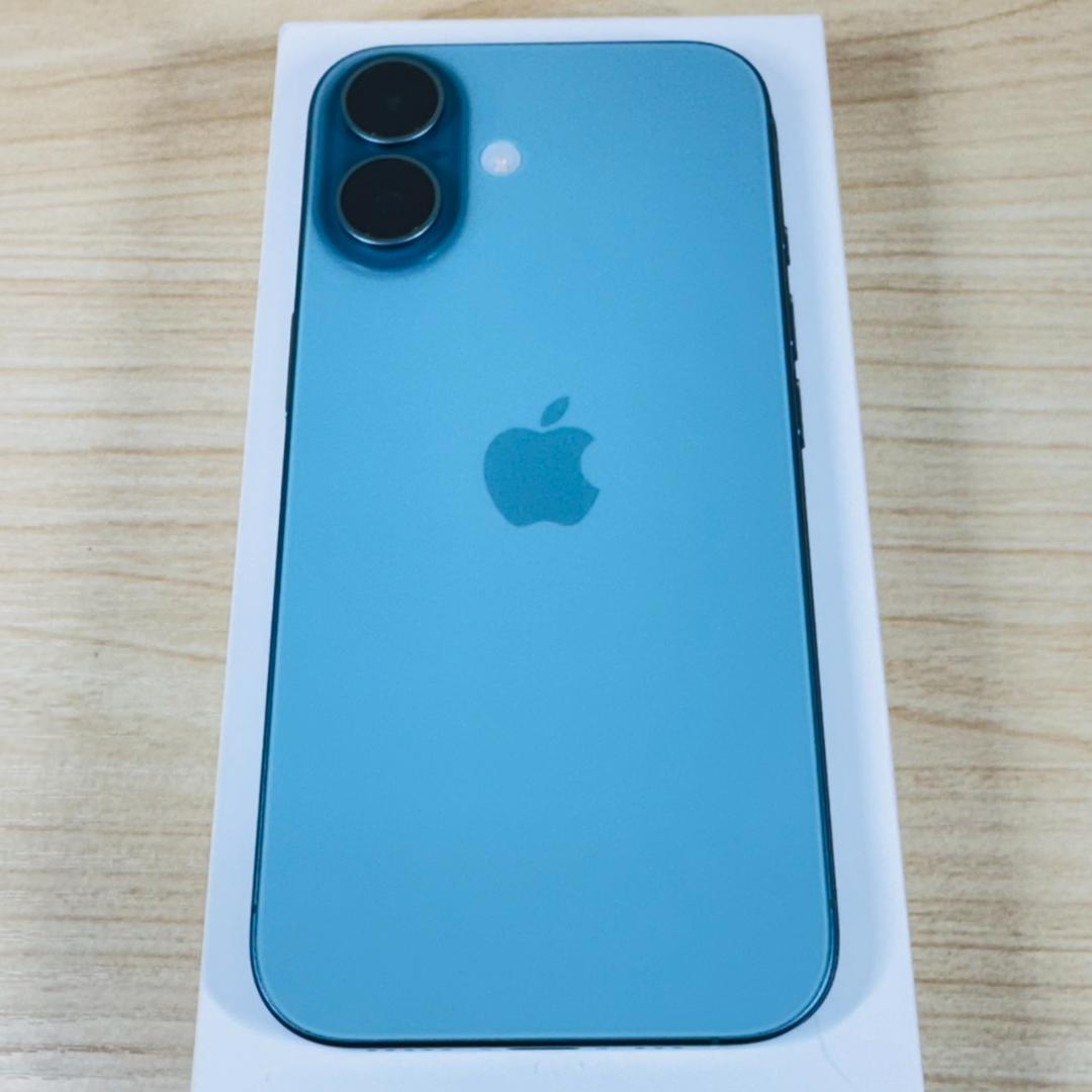 P261 美品 iPhone16 128GB Teal おまけ付き