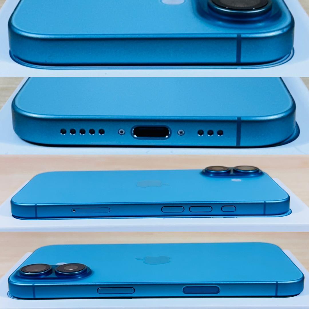 P261 美品 iPhone16 128GB Teal おまけ付き