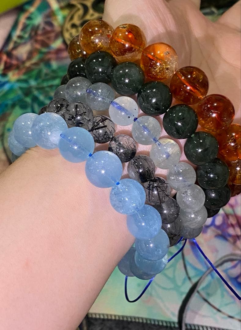 貴方の言霊の力を蘇らせる！癒しと調和の 【キャッツアイアクアマリン】