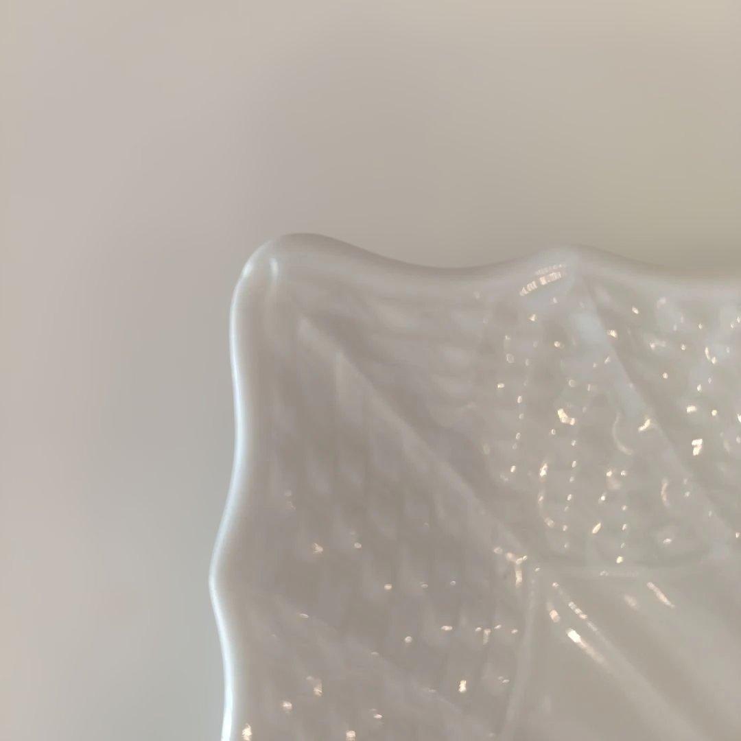 ジノリ ベッキオホワイト22cm スクエア型皿 4枚＋難あり1枚セット