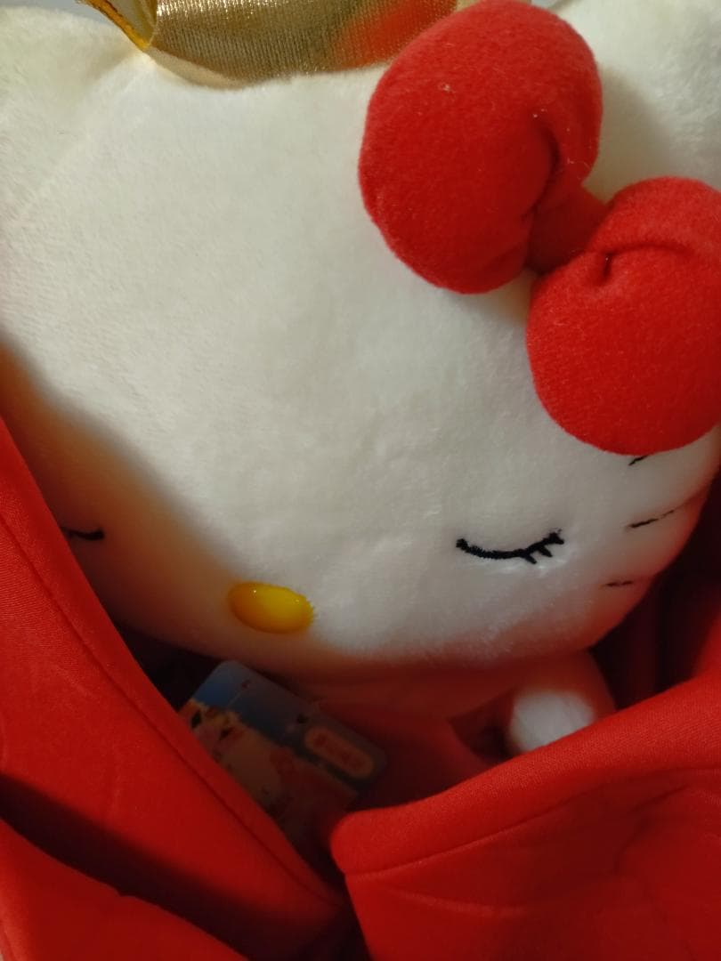 キティ ぬいぐるみ 大 富山限定 チューリップ　2003年 タグ付き袋入り