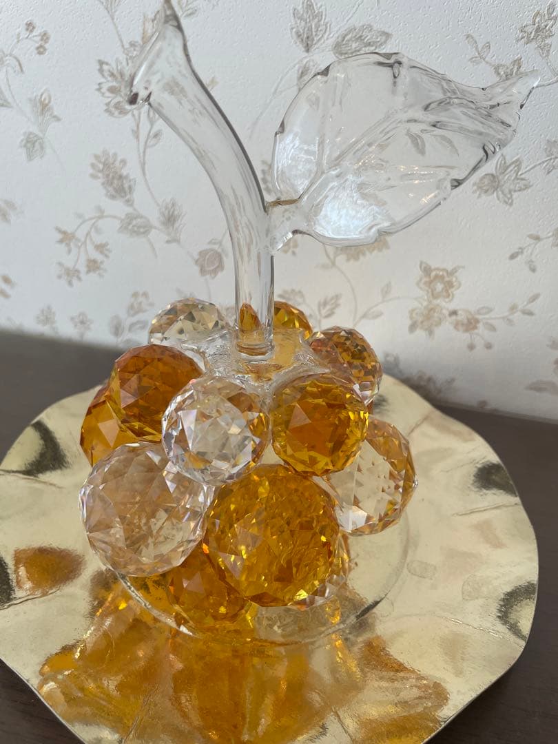 値下‼️Crystal Galleryクリスタル　ギャラリー　果実インテリアドバイ